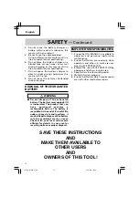 Preview for 12 page of Hitachi NT 50GS Instruction And Safety Manual