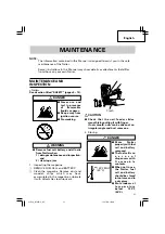 Preview for 31 page of Hitachi NT 50GS Instruction And Safety Manual