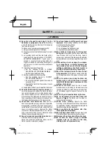 Preview for 6 page of Hitachi NT 65A5 Instruction And Safety Manual