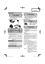 Preview for 31 page of Hitachi NT 65A5 Instruction And Safety Manual