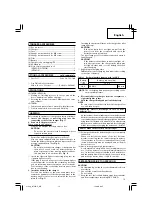 Preview for 13 page of Hitachi NT 65GB Handling Instructions Manual