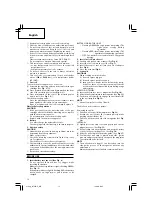 Preview for 14 page of Hitachi NT 65GB Handling Instructions Manual