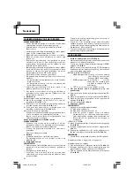 Preview for 62 page of Hitachi NT 65GB Handling Instructions Manual