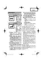 Preview for 13 page of Hitachi NT 65MA4 Instruction and safety Instruction And Safety Manual