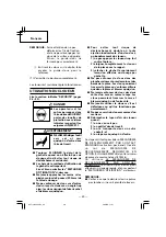 Preview for 40 page of Hitachi NV 45AB2 Instruction And Safety Manual