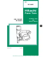 Preview for 1 page of Hitachi NV 50AF3 Technical Data And Service Manual