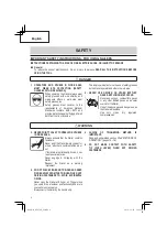Preview for 4 page of Hitachi NV 65AN Instruction And Safety Manual