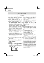 Preview for 6 page of Hitachi NV 65AN Instruction And Safety Manual