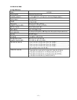 Preview for 6 page of Hitachi NV 83A2 Technical Data And Service Manual