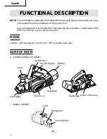 Preview for 10 page of Hitachi P 20DA Instruction Manual And Safety Instructions