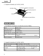 Preview for 56 page of Hitachi P 20DA Instruction Manual And Safety Instructions