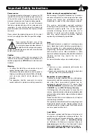 Preview for 3 page of Hitachi P50S601 - 50" Plasma TV Operating Manual