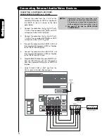 Preview for 20 page of Hitachi P50S601 - 50" Plasma TV Operating Manual