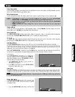 Preview for 37 page of Hitachi P50S601 - 50" Plasma TV Operating Manual