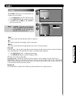 Preview for 39 page of Hitachi P50S601 - 50" Plasma TV Operating Manual