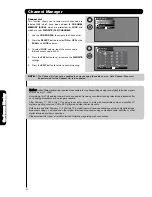 Preview for 42 page of Hitachi P50S601 - 50" Plasma TV Operating Manual