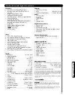 Preview for 61 page of Hitachi P50S601 - 50" Plasma TV Operating Manual