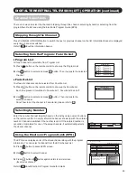 Preview for 42 page of Hitachi P60X01AU User Manual