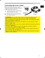 Preview for 27 page of Hitachi PJ-TX300E User Manual