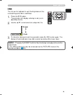 Preview for 35 page of Hitachi PJ-TX300E User Manual