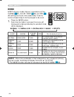 Preview for 36 page of Hitachi PJ-TX300E User Manual