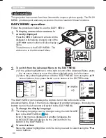 Preview for 40 page of Hitachi PJ-TX300E User Manual