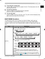 Preview for 41 page of Hitachi PJ-TX300E User Manual