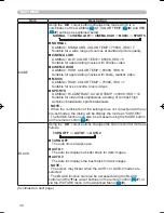 Preview for 42 page of Hitachi PJ-TX300E User Manual