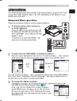 Preview for 45 page of Hitachi PJ-TX300E User Manual