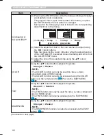 Preview for 50 page of Hitachi PJ-TX300E User Manual