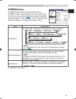 Preview for 59 page of Hitachi PJ-TX300E User Manual