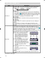 Preview for 60 page of Hitachi PJ-TX300E User Manual