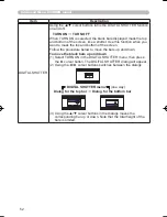 Preview for 62 page of Hitachi PJ-TX300E User Manual