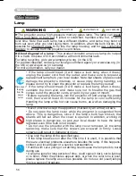 Preview for 66 page of Hitachi PJ-TX300E User Manual