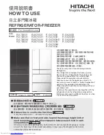 Preview for 1 page of Hitachi R-G620GA How To Use Manual