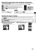 Preview for 47 page of Hitachi R-HWS480KH Instruction Manual