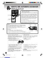 Preview for 10 page of Hitachi R-S37SVTH Use And Care Instructions Manual