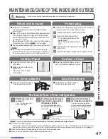 Preview for 47 page of Hitachi R-S49BMJ User Manual