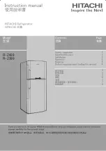 Preview for 1 page of Hitachi R-Z399 Instruction Manual