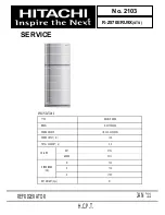 Hitachi R-Z570ERU9X(STS) Service Manual preview