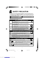 Preview for 2 page of Hitachi RAC-18CX9 Instruction Manual