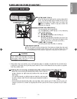 Preview for 5 page of Hitachi RAC-18YH4 Operation Manual