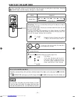 Preview for 14 page of Hitachi RAC-18YH4 Operation Manual