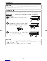 Preview for 16 page of Hitachi RAC-18YH4 Operation Manual