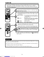 Preview for 28 page of Hitachi RAC-18YH4 Operation Manual