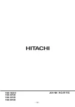 Preview for 92 page of Hitachi RAC-25WXD Service Manual