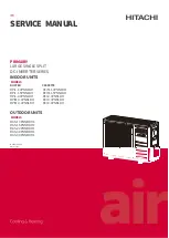 Hitachi RAS-1.0PNNBDH1 Service Manual preview