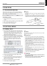 Preview for 23 page of Hitachi RAS-2.5WHVRP Instruction Manual