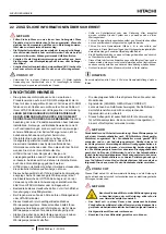 Preview for 42 page of Hitachi RAS-2.5WHVRP Instruction Manual