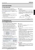 Preview for 51 page of Hitachi RAS-2.5WHVRP Instruction Manual